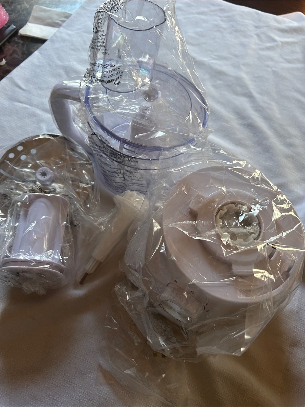 Unbranded White Home Party Supplies Multi-Purpose Food Processor Accessories